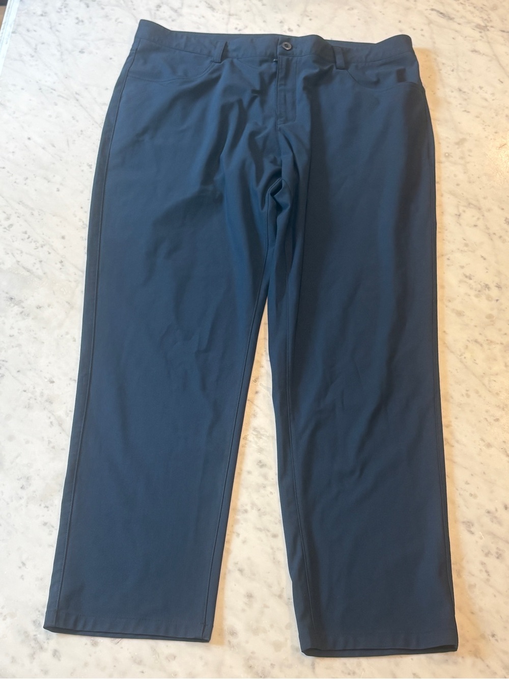 Hind Performance Fit Men's Golf Pant, 36x30, Navy Blue, EUC! - Picture 2 of 11